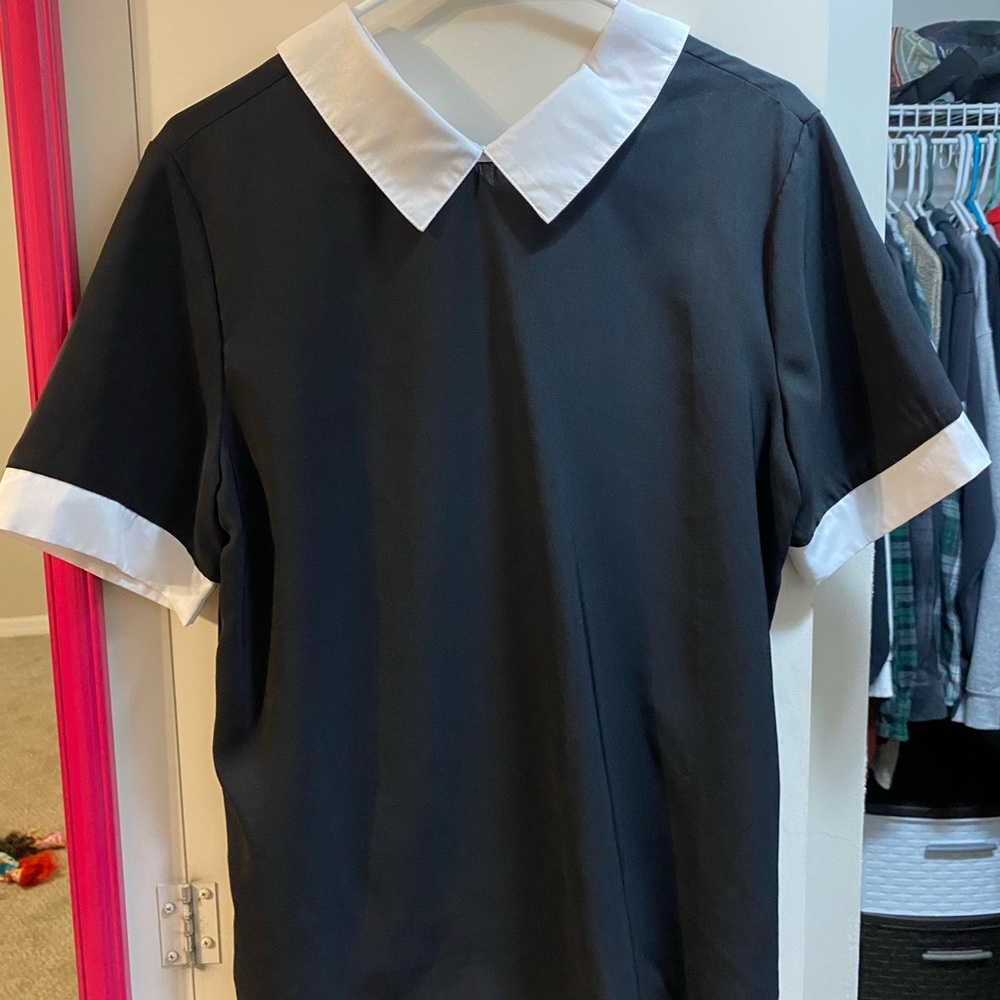SHEIN collared top
